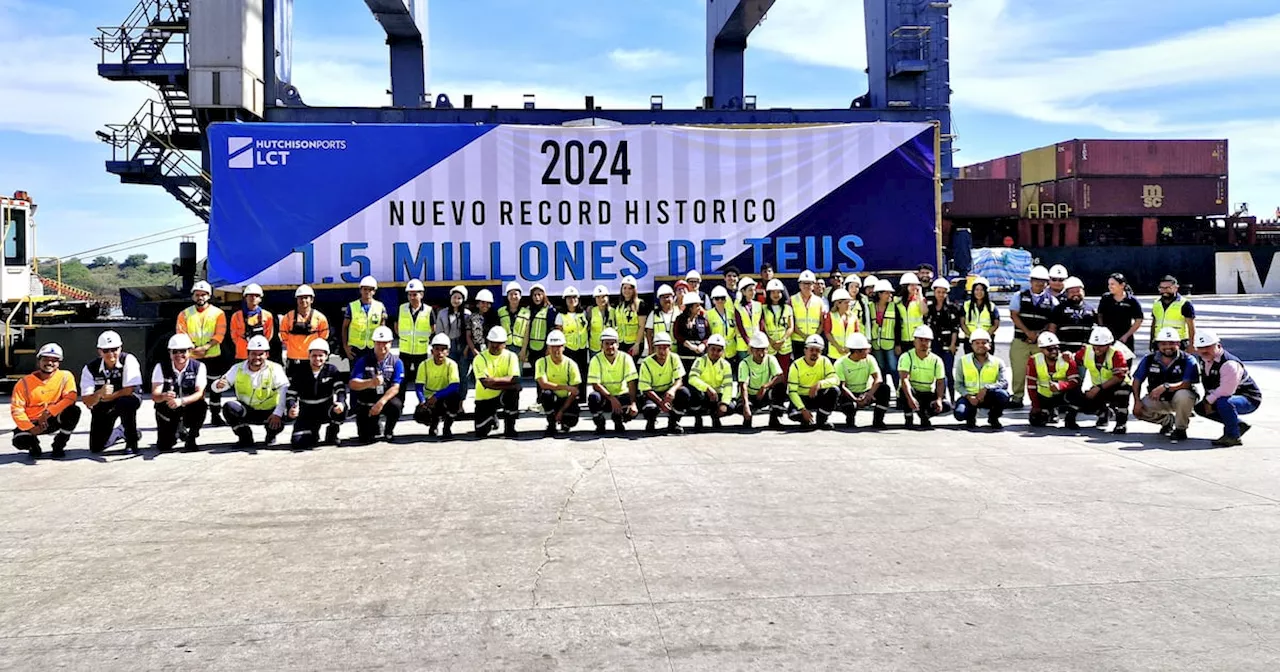 Hutchison Ports LCT alcanza récord de operación en Lázaro Cárdenas