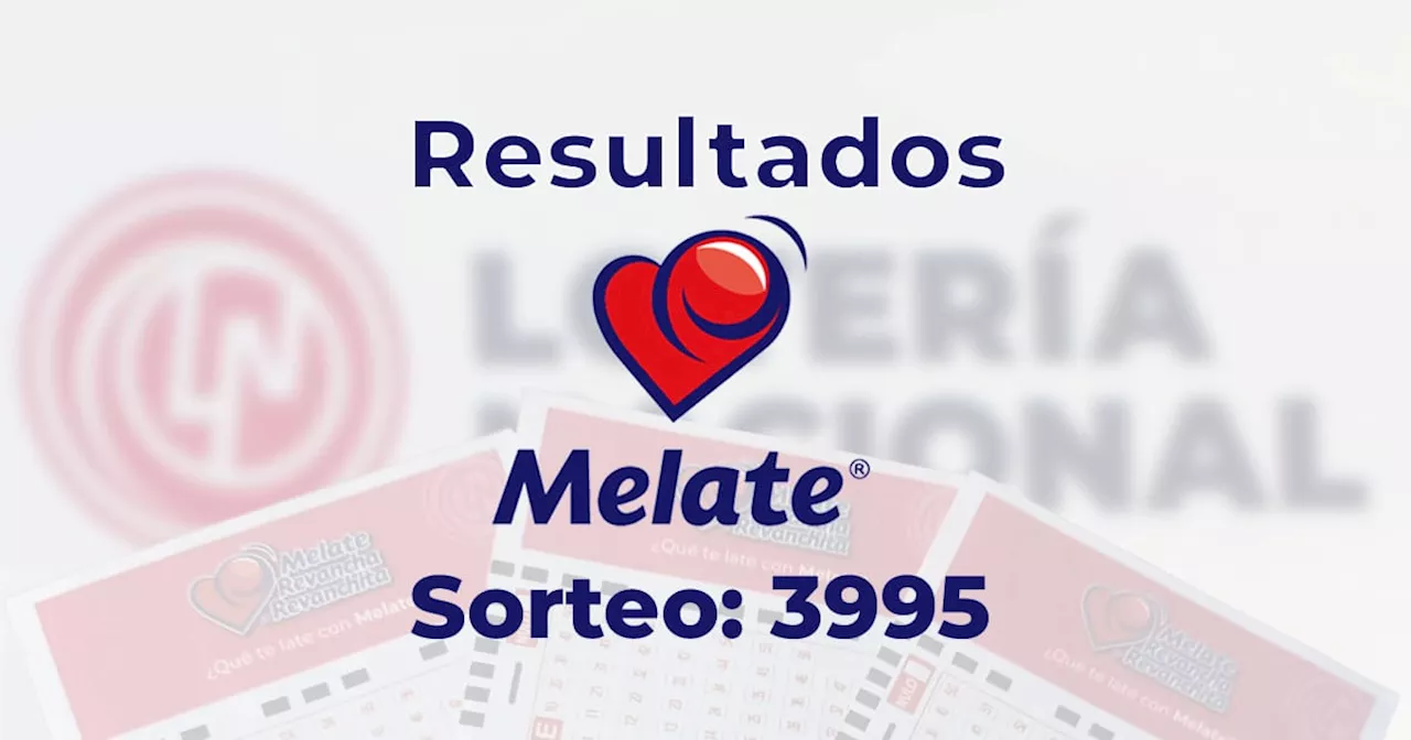 Resultados del Melate, Revancha y Revanchita 3995 del 22 de diciembre del 2024