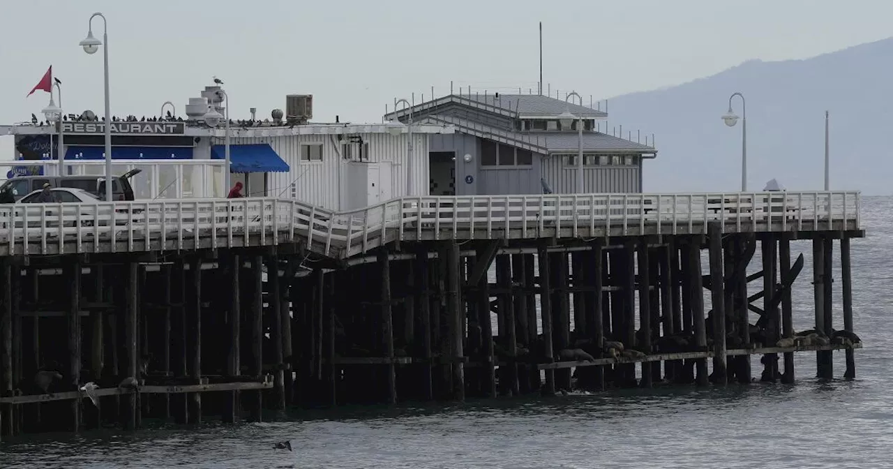 Part of Santa Cruz Wharf Collapses Amid Dangerous High Surf