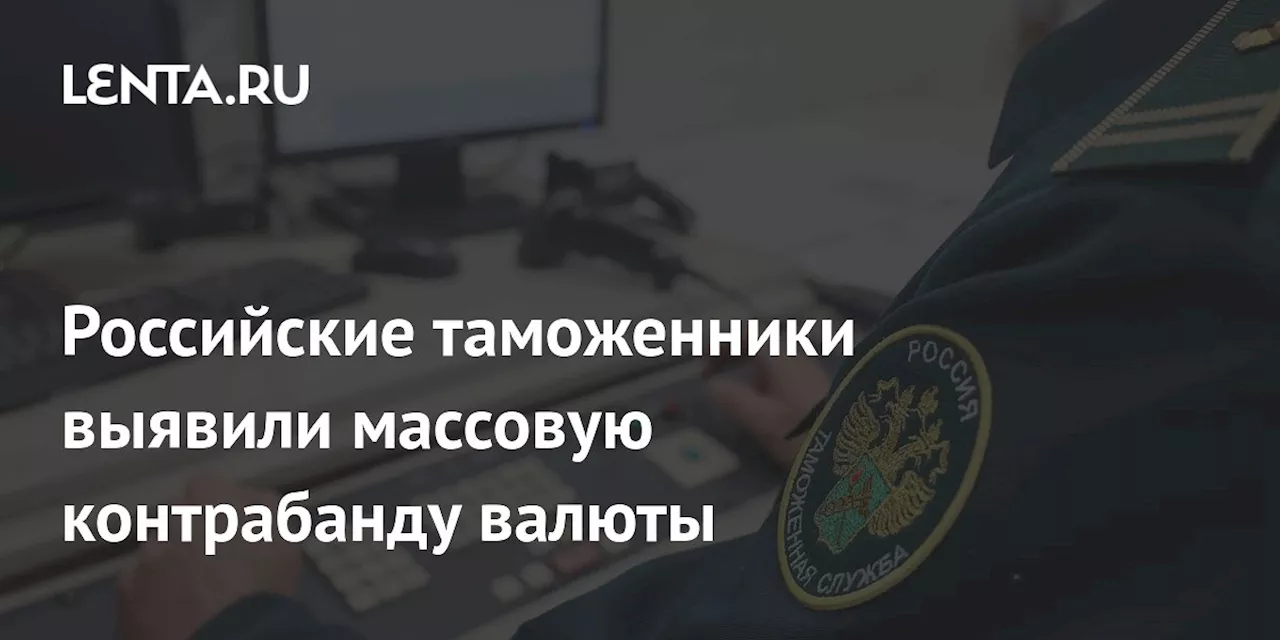 Таможенники выявили более 10,9 тысячи фактов незаконного перемещения валюты