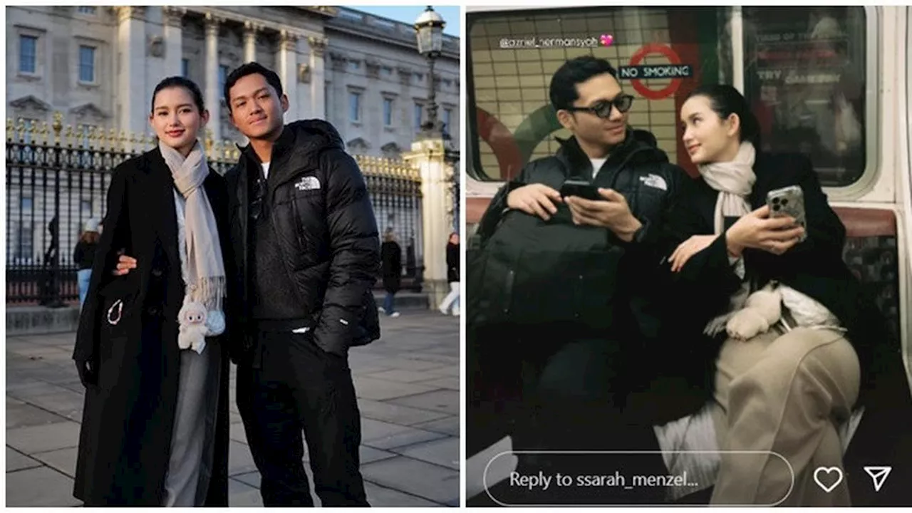 Azriel Hermansyah Kunjungi Sarah Menzel di Inggris, Segera Rayakan Tahun Baru Bersama?
