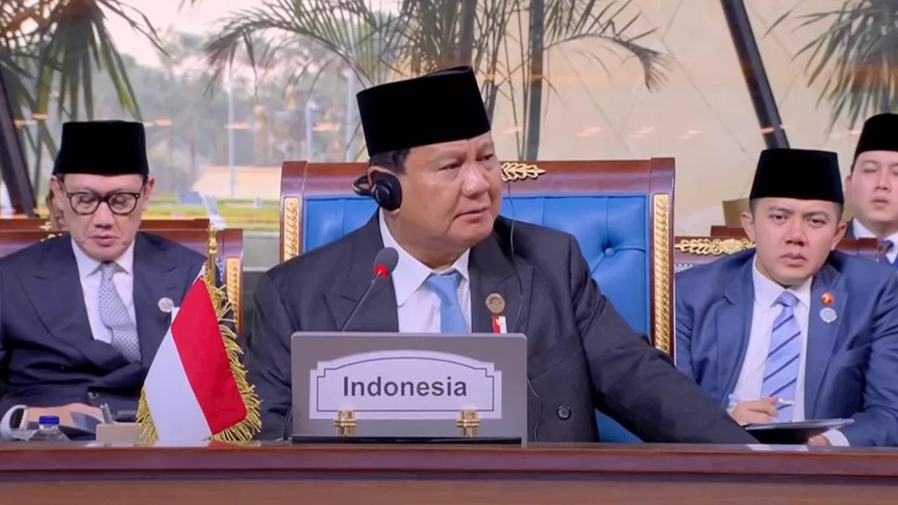 Delegasi Asing Keluar Ruangan saat Prabowo Bicara di KTT D-8, Ini Penjelasan Kemlu RI