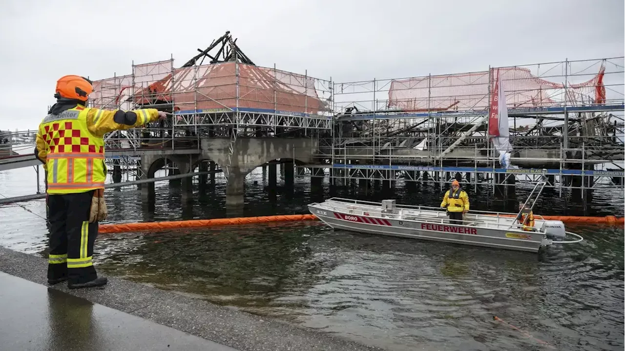 Brand in der Badhütte: Spekulationen über die Ursache