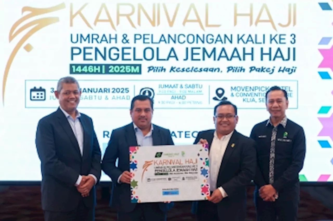 Bumitra and Tabung Haji to host Haj, Umrah and Tourism Carnival from Jan 3 to 5, 2025