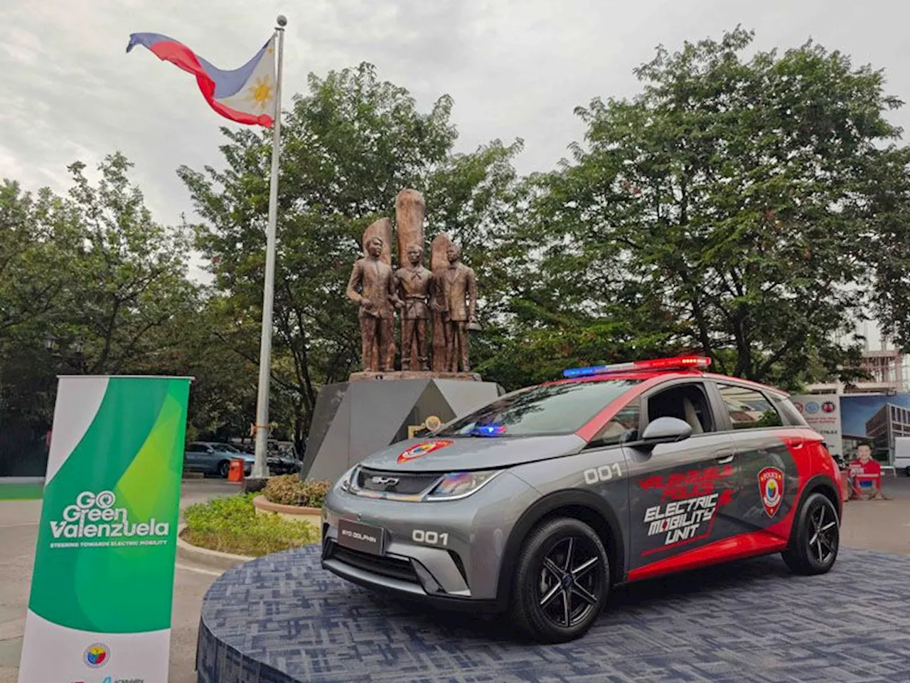 BYD, ACMobility supply Valenzuela City with EV police fleet