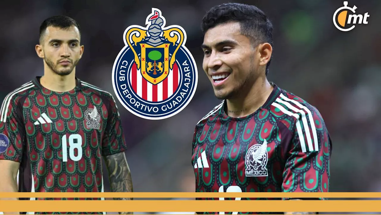 Orbelín Pineda 'amarrado' con Chivas; con Luis Chávez ya hubo acercamientos