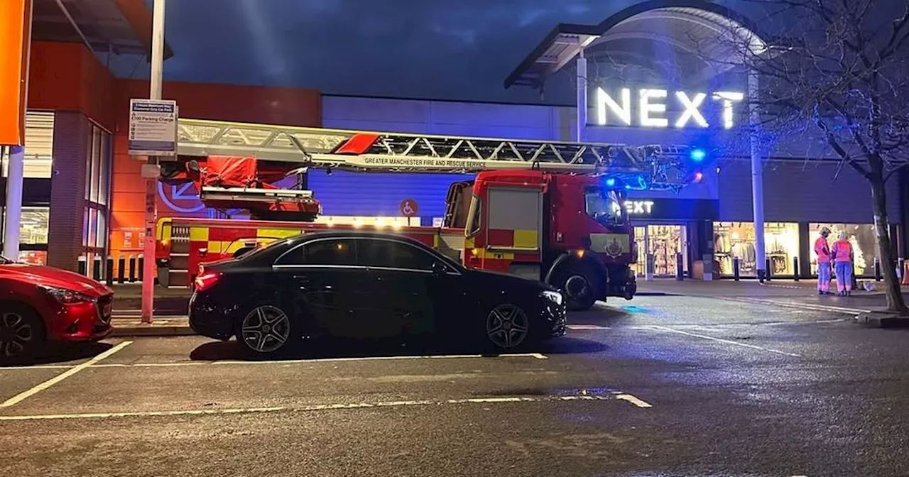 Dangerous Structure at Snipe Retail Park in Ashton-under-Lyne