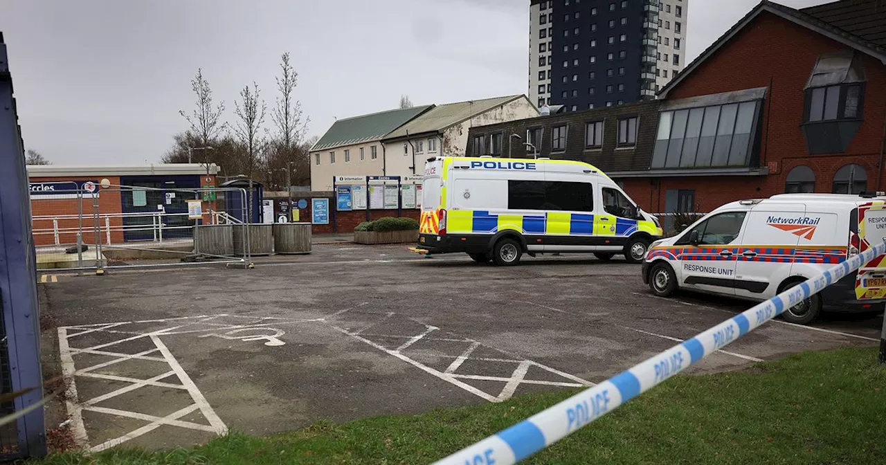 Person Found Dead on Railway Tracks in Salford