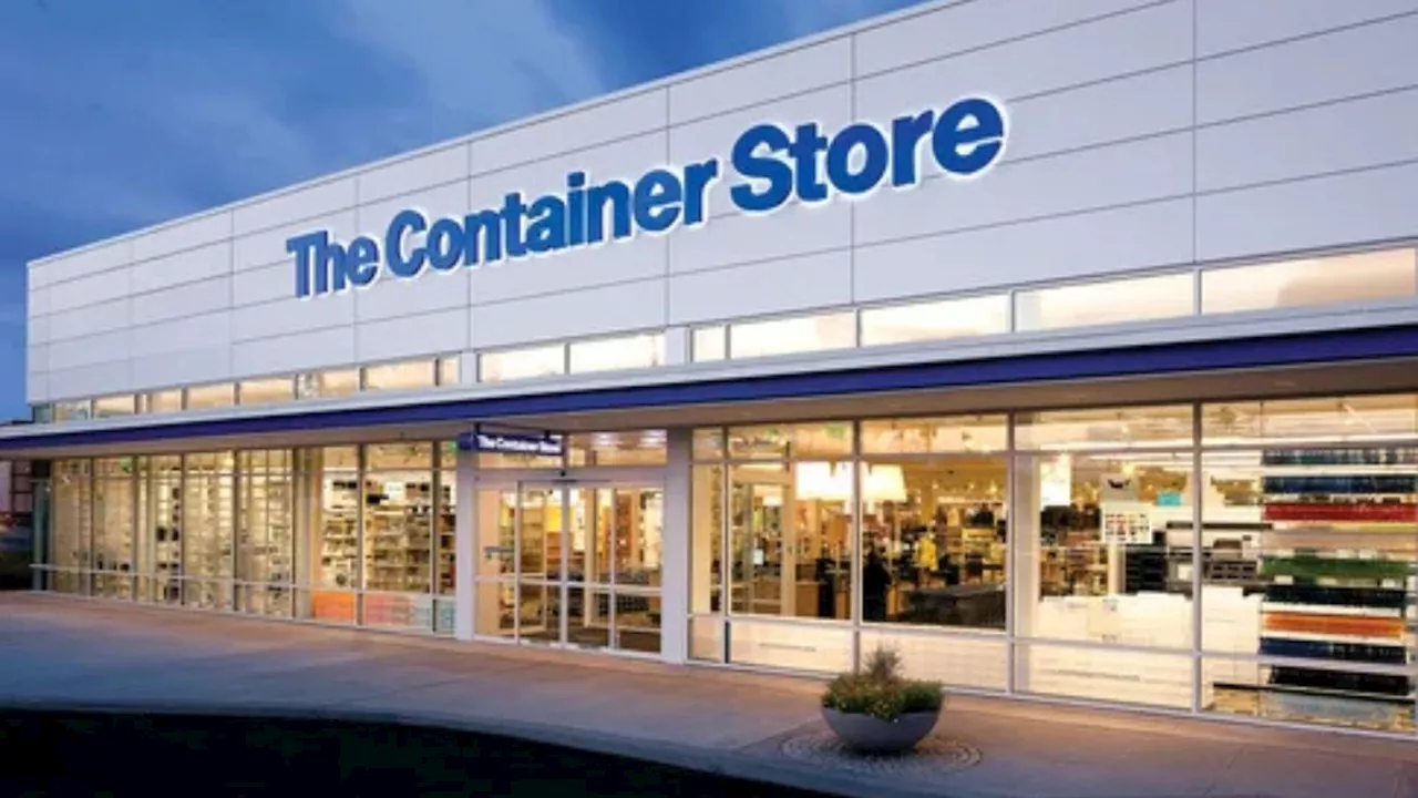 Another one! The Container Store files for bankruptcy; this is what we know