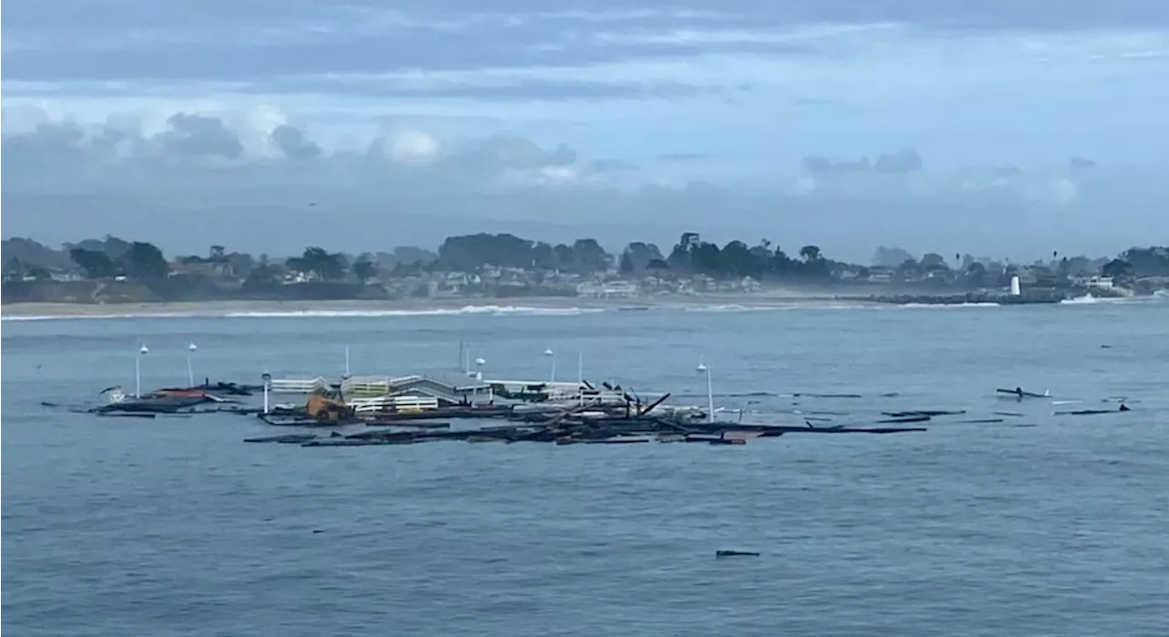 Santa Cruz Wharf Collapses, Three Fall into Ocean