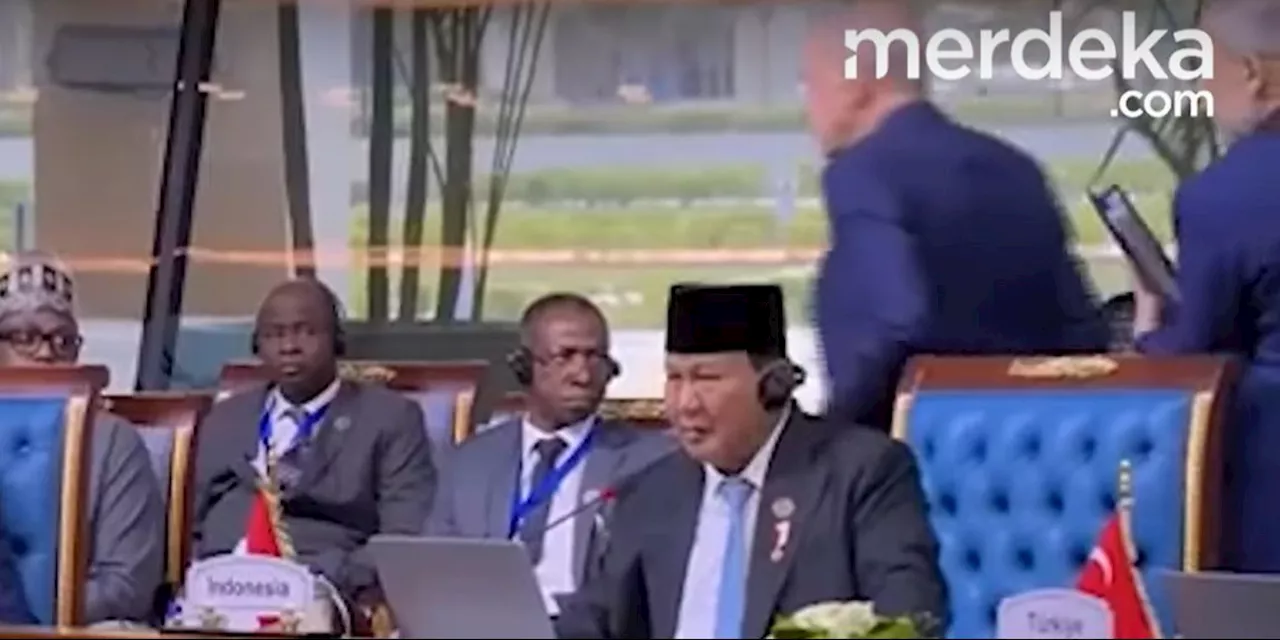 Erdogan Walk Out Saat Prabowo Pidato di KTT D-8