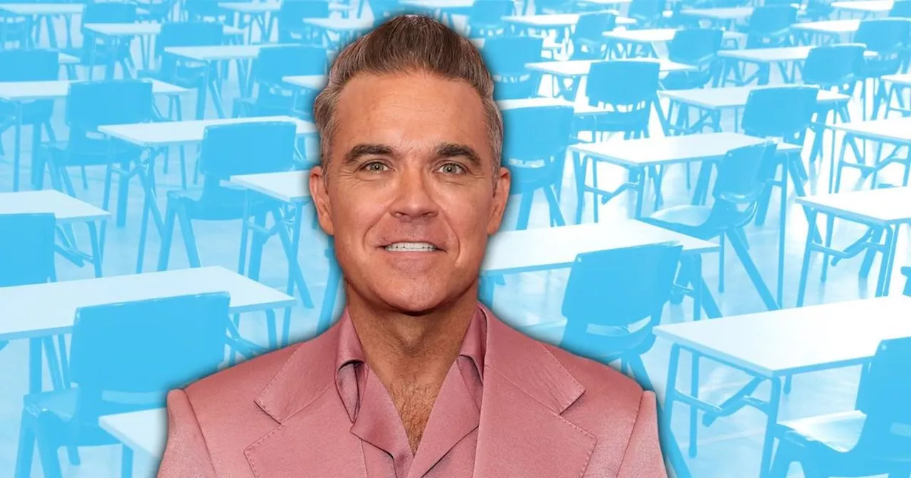 Robbie Williams Aims to Retake GCSEs