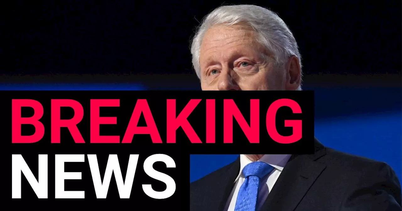 Bill Clinton Hospitalized With Fever