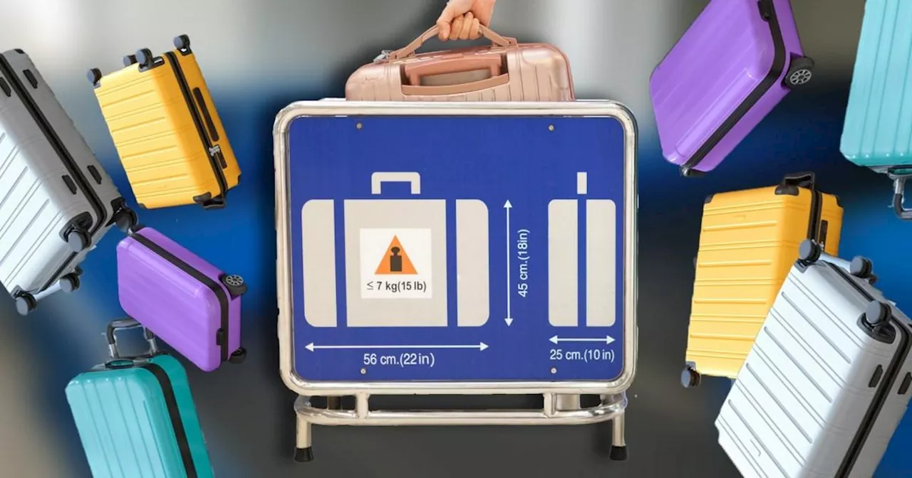 Full list of hand luggage allowance rules for December 2024, including easyJet and Ryanair