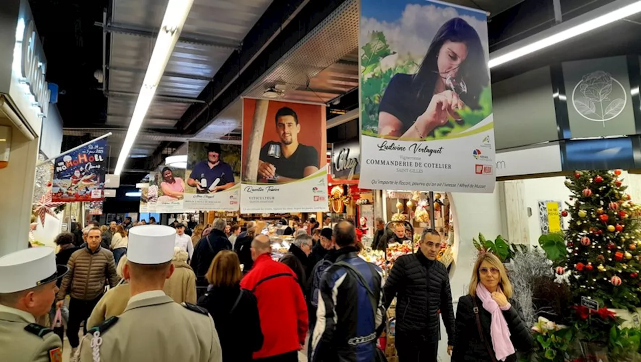 Aux halles de Nîmes, le terroir du Gard célébré au travers de ses agricultrices et agriculteurs