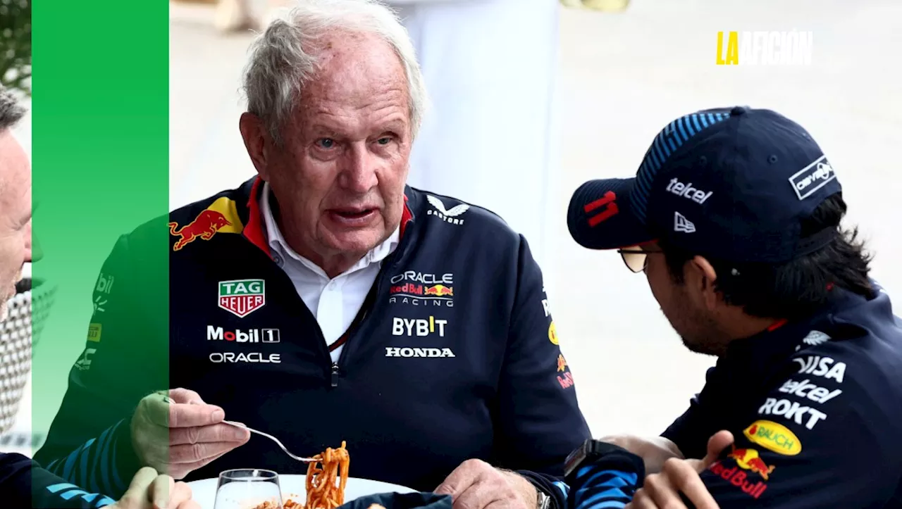 Helmut Marko responsabiliza a 'Checo' Pérez por perder campeonato de constructores