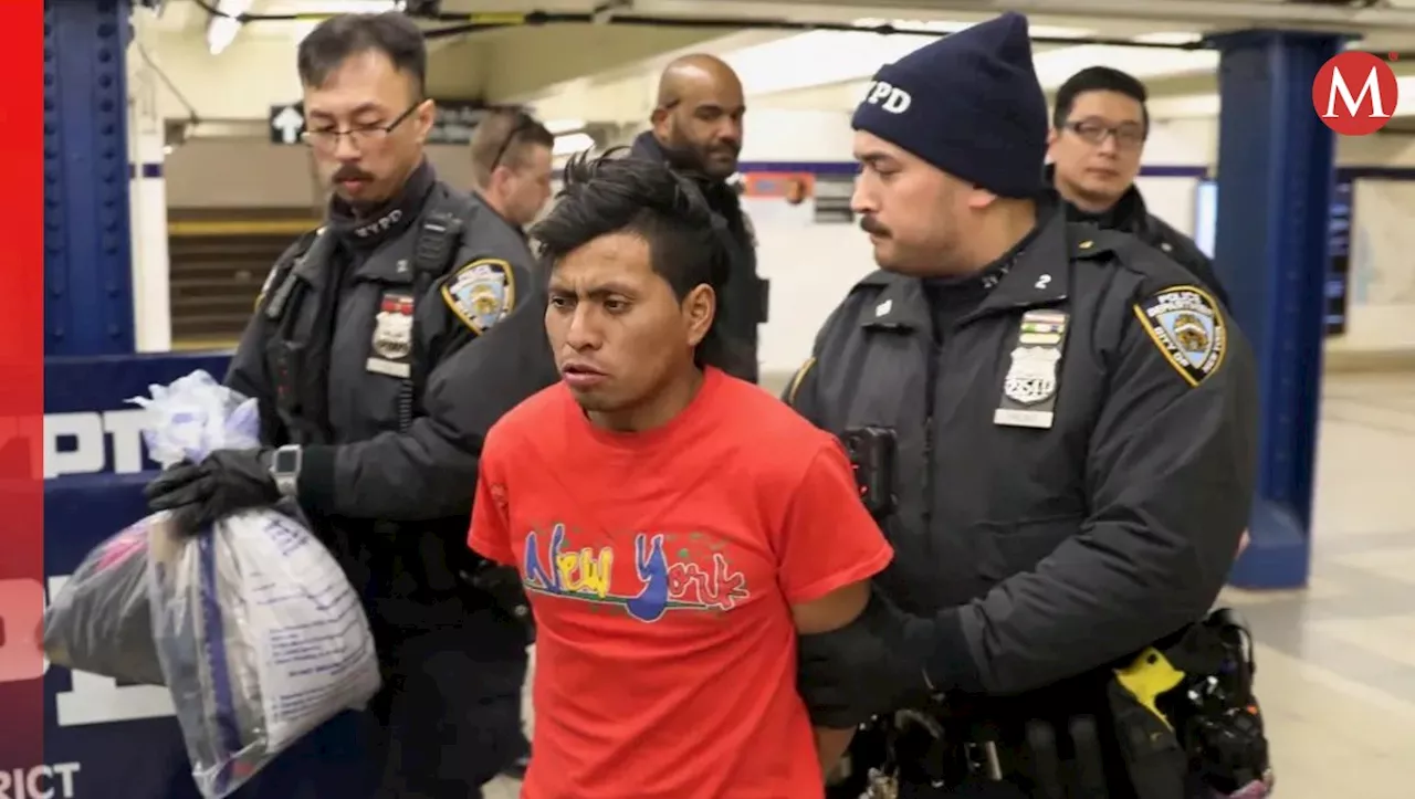 Mujer quemada viva en metro de Nueva York