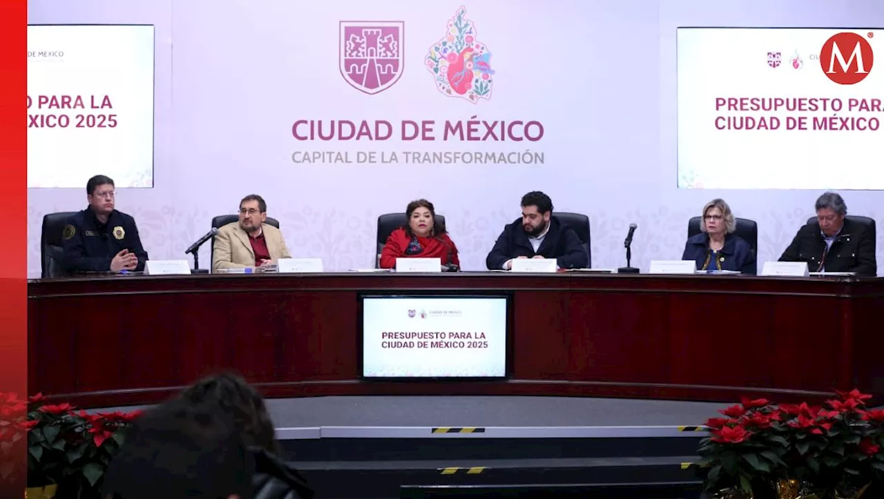 Presupuesto 2025 de la Ciudad de México Prioriza Movilidad, Infraestructura y Agua