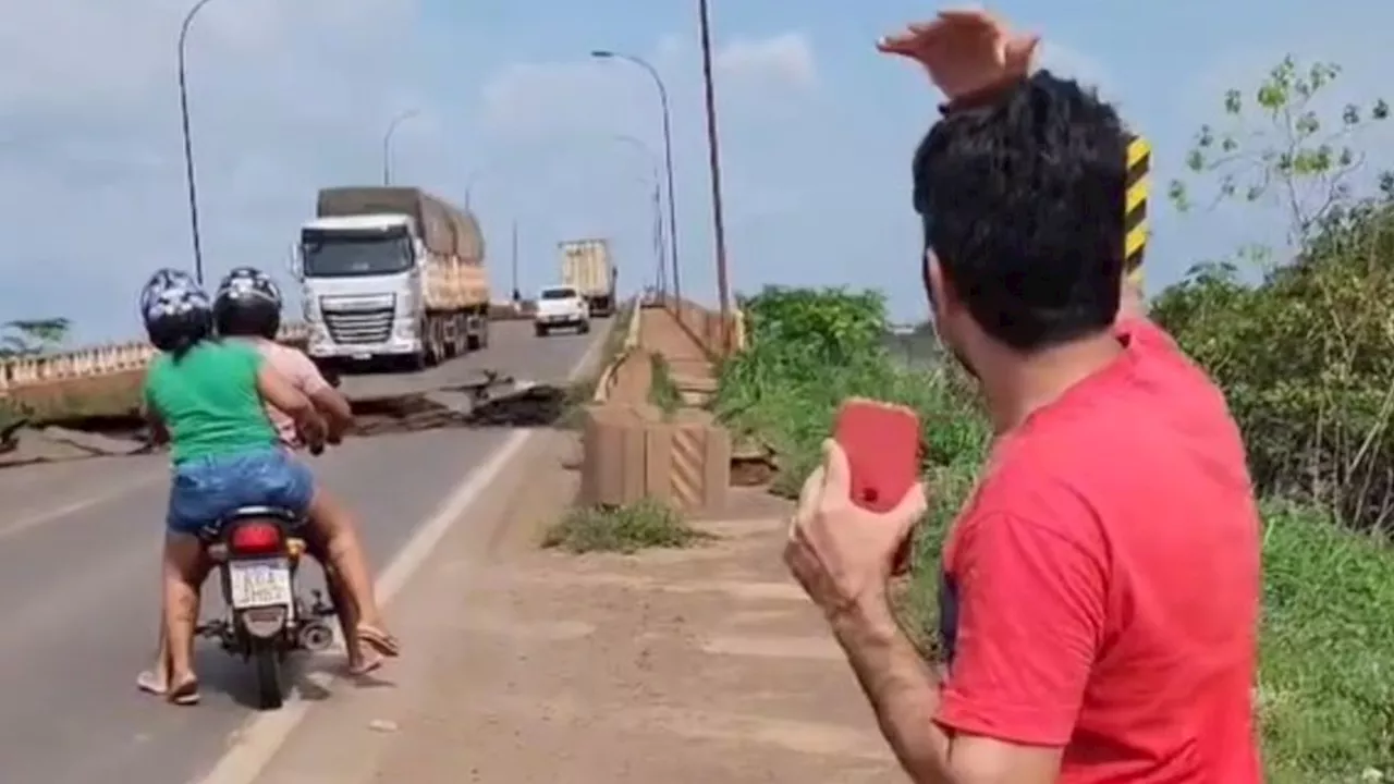 Puente colapsa en Brasil, dejando al menos un muerto y diez desaparecidos