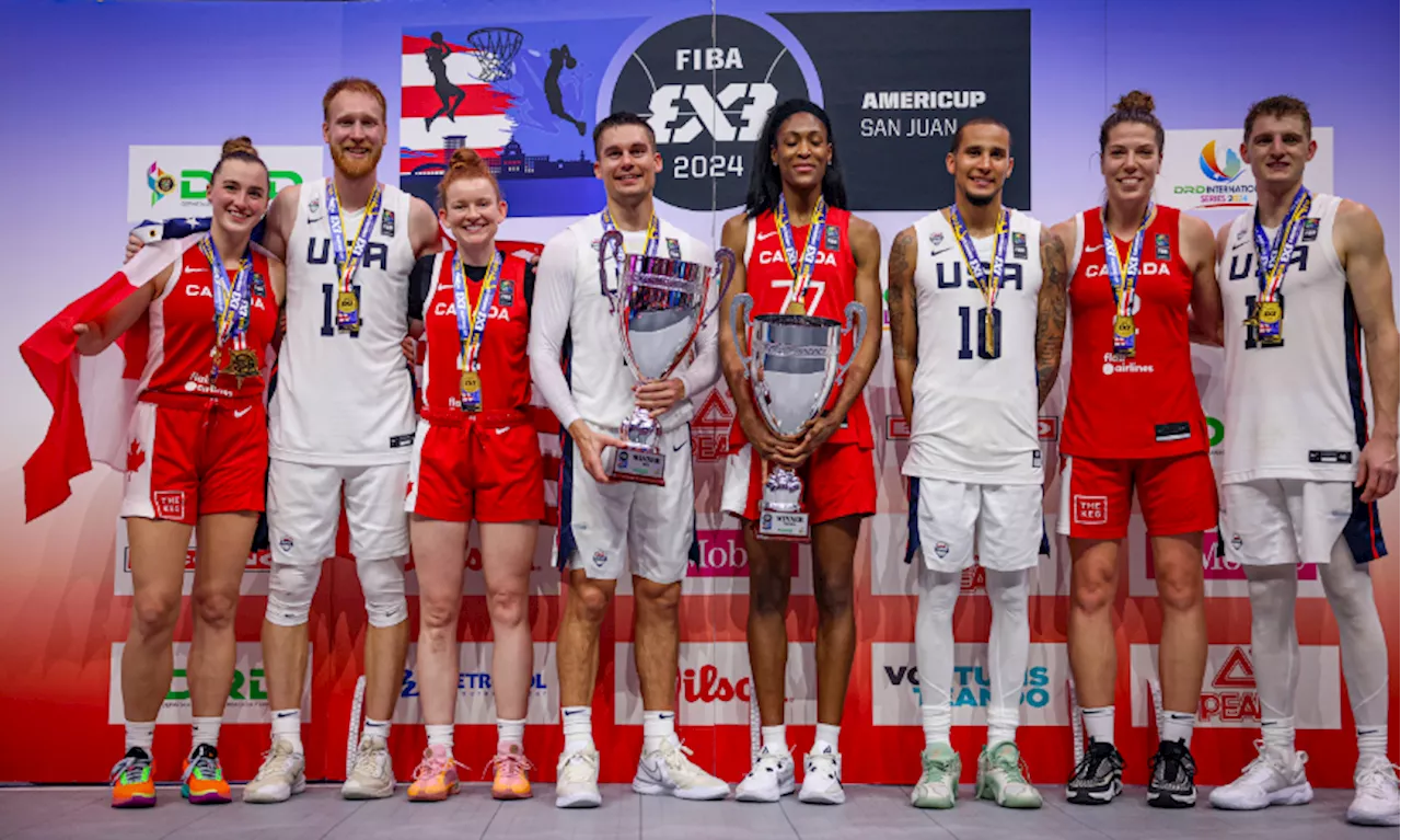 USA and Canada Clinch FIBA 3x3 AmeriCup 2024 Titles