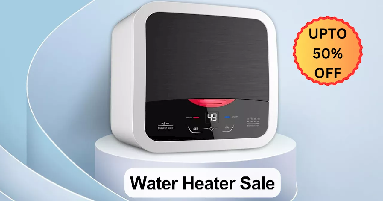 Amazon Sale 2024: तापमान की तरह गिरे Water Heater के दाम, Winter Appliances Fest में 50% तक मिल रहे सस्ते