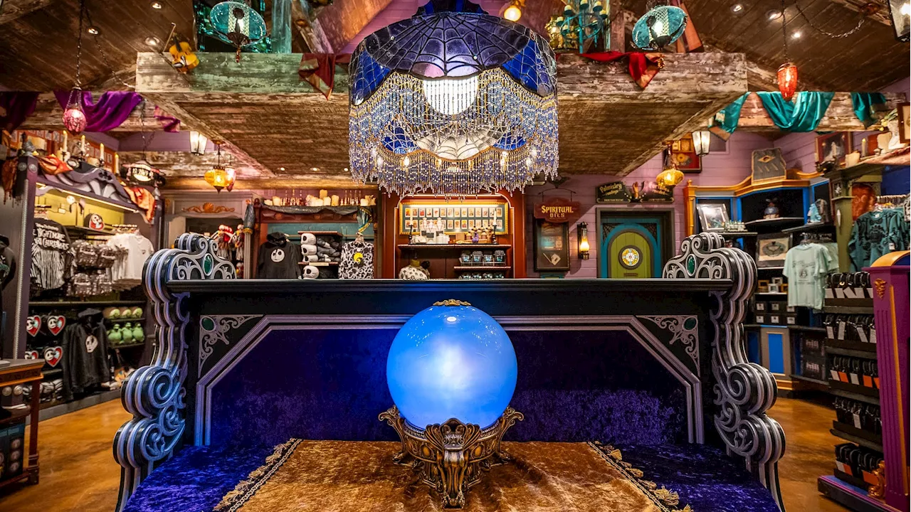 A haunting new Haunted Mansion shop just materialized at Disneyland