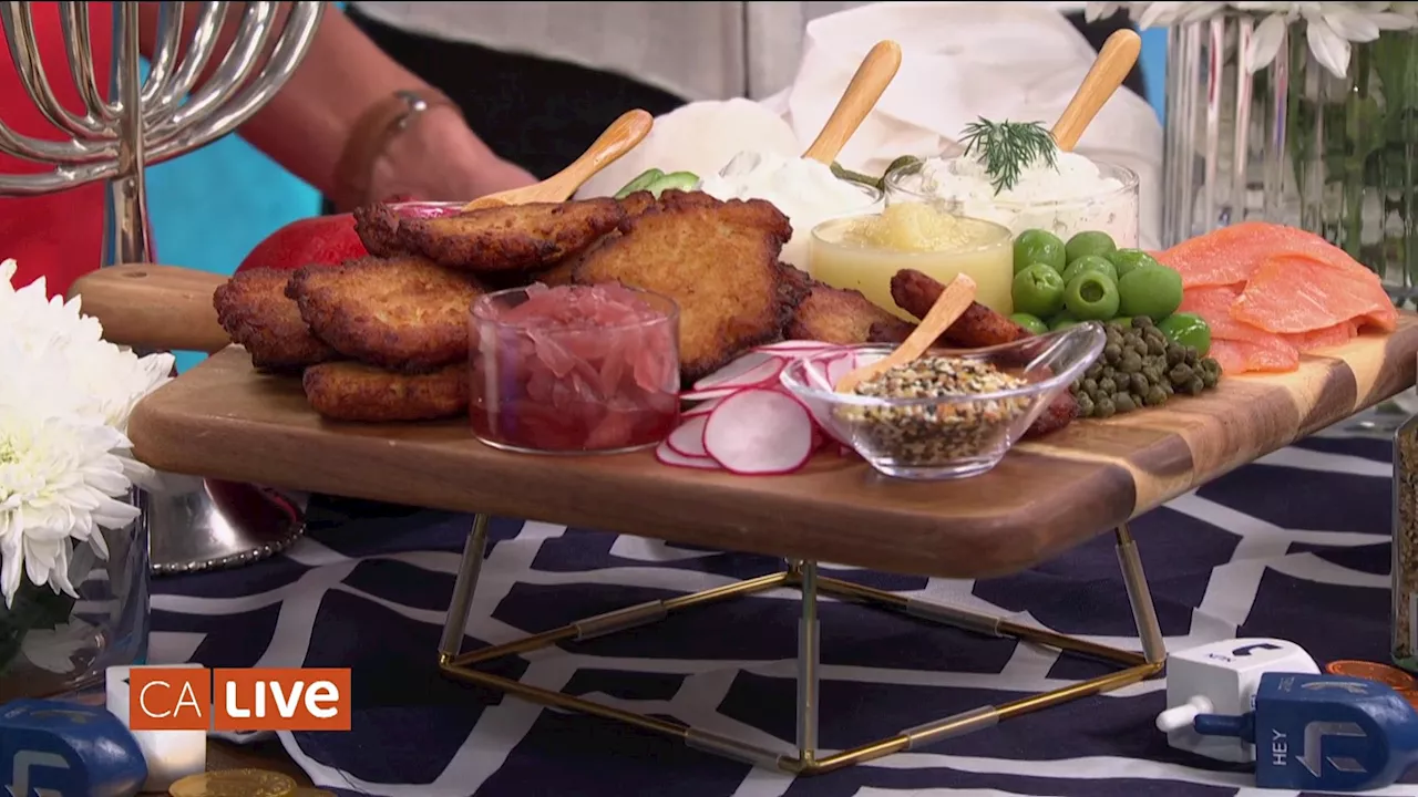 California Live: Chef Jamie Gwen's Hanukkah Hosting Spread