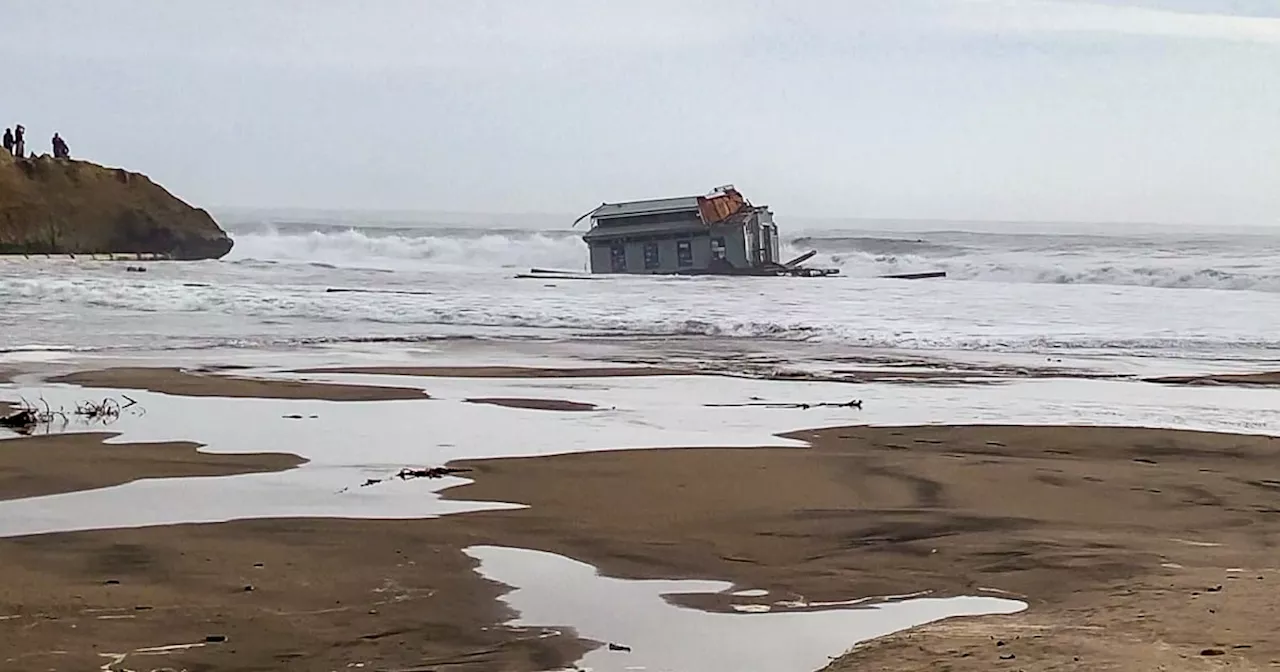 California Wharf Collapses, Sending Three People into Ocean