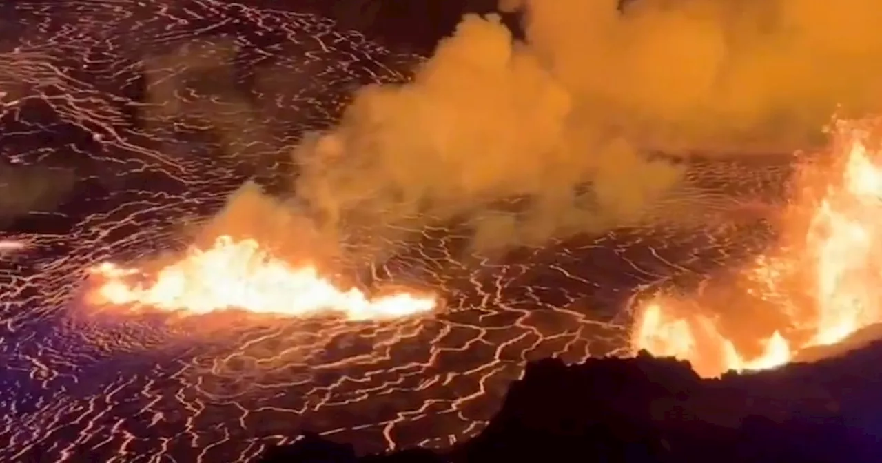 Kilauea Volcano Erupts Again in Hawaii