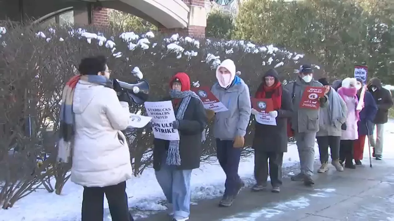 Starbucks Baristas Strike Through Christmas Eve Over Pay and Benefits