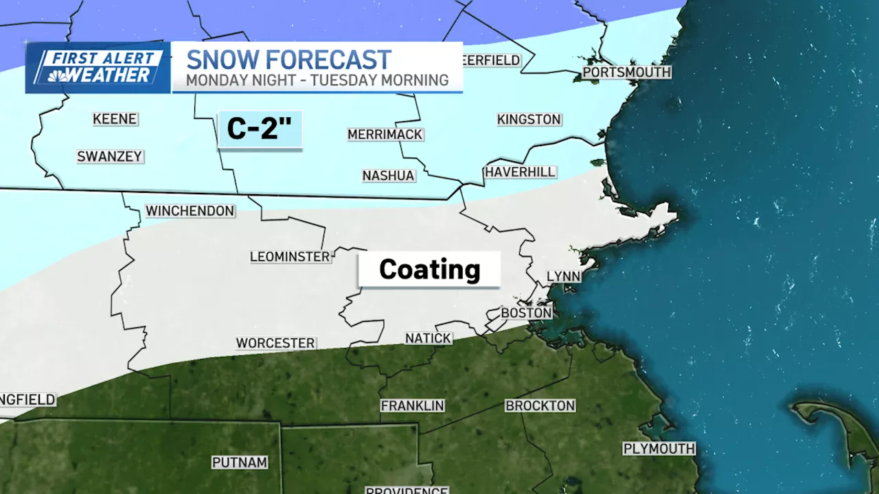 White Christmas in Store for Boston and Worcester