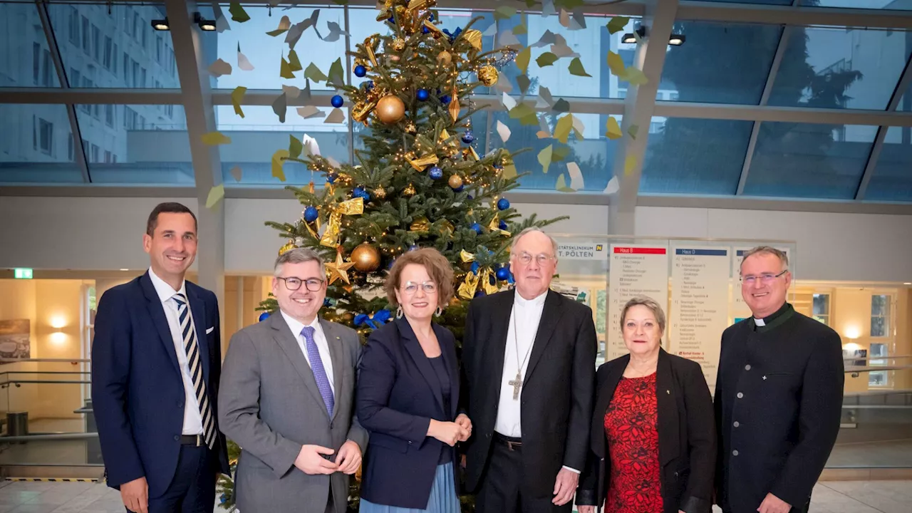 Ein Hauch von Weihnachten: Festliche Stimmung im Universitätsklinikum