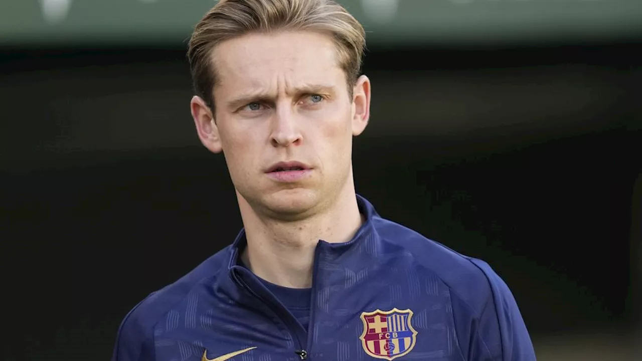 Frenkie de Jong Verliest Basisplaats bij Barcelona