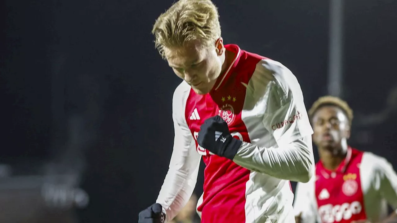 Jong Ajax verslaat Roda JC in laatste duel van 2024