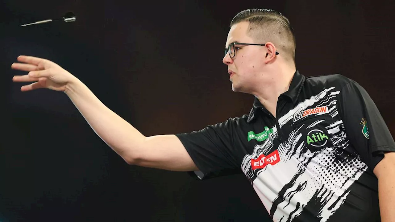 Van Veen alweer vroeg uitgeschakeld op WK darts