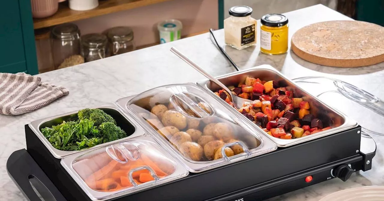 Amazon's Buffet Warmer Could Be Your Christmas Dinner Hero