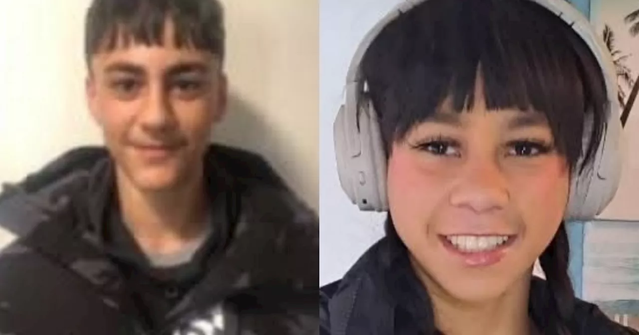 Police issue urgent appeal after girl and boy go missing