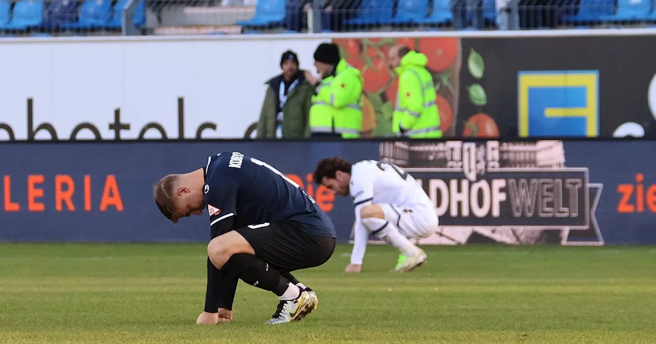 Arminia Bielefeld kratzt im Mannheimer Duell vor dem Sieg