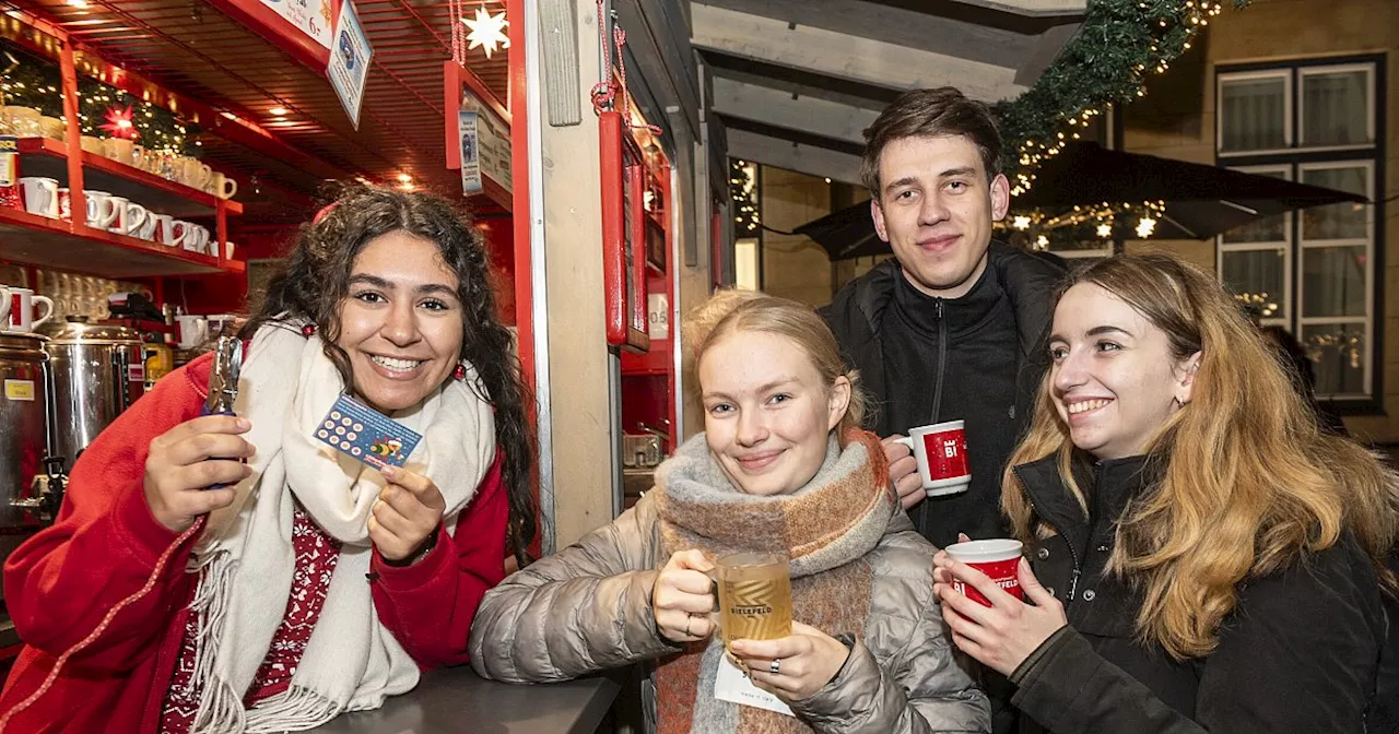 Bielefelder Weihnachtsmarkt: Glühwein-Test