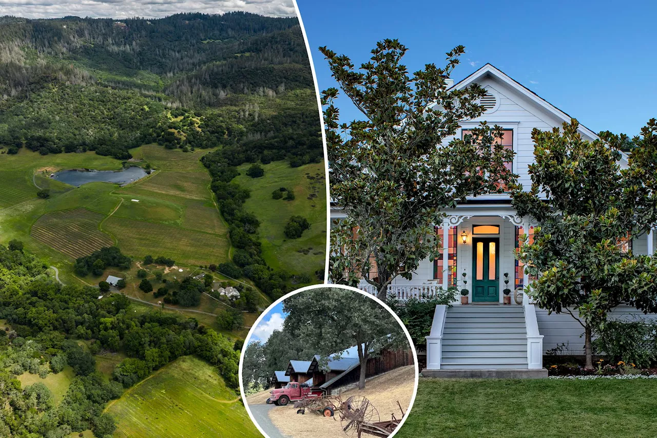 2,000-Acre California Ranch With Vineyard Lists for $100 Million