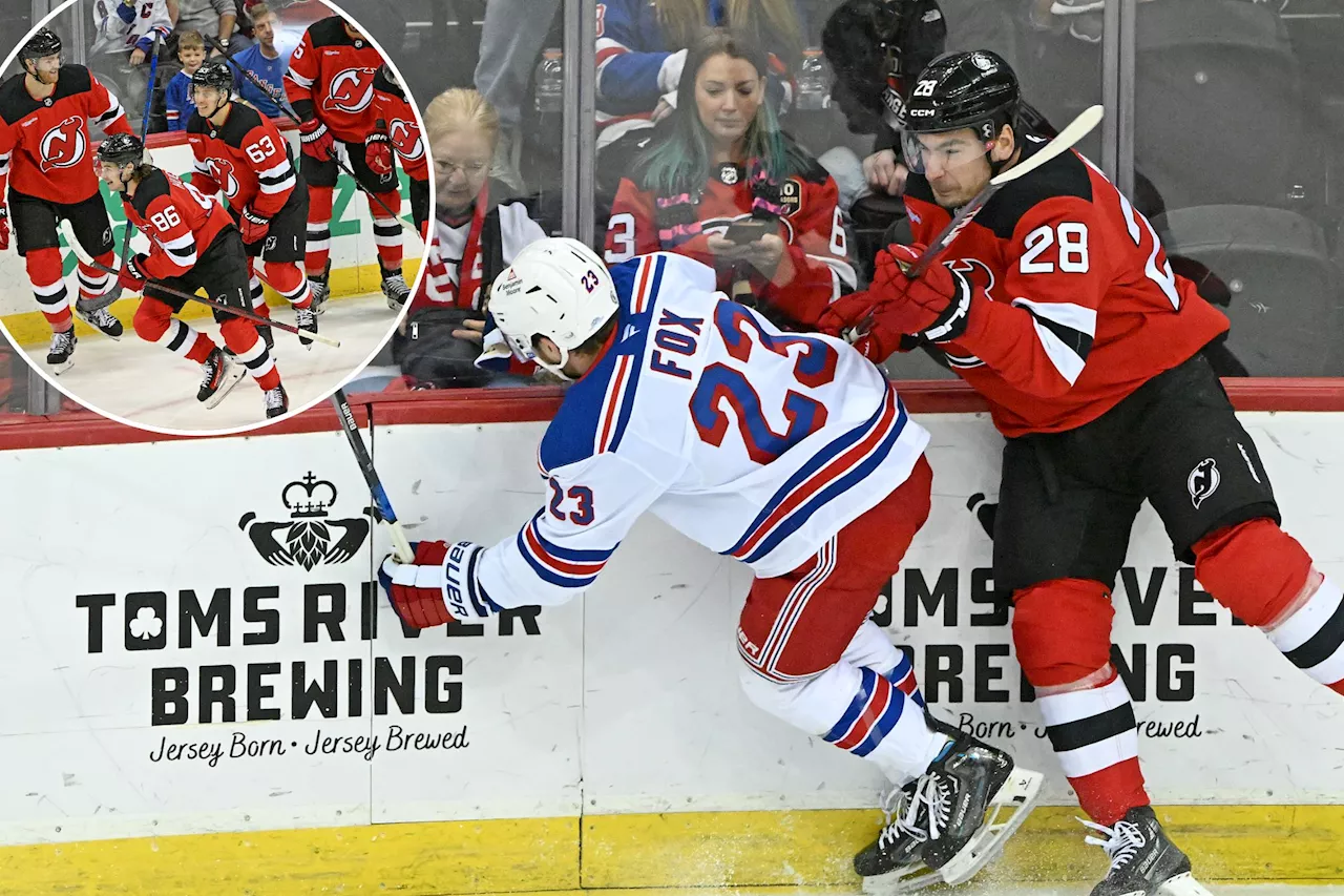 Devils Continue Dominance Over Rangers, Exposing Team's Struggles