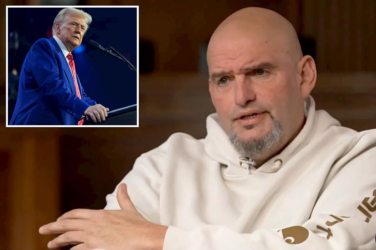 Fetterman says Dems need to 'chill out' over every Trump move, adds he's 'not rooting against' incoming prez