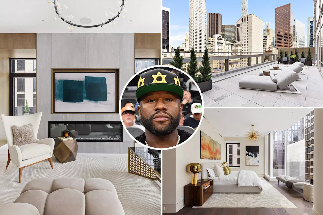 Floyd Mayweather Jr. Rents a Luxurious Duplex in Baccarat Hotel