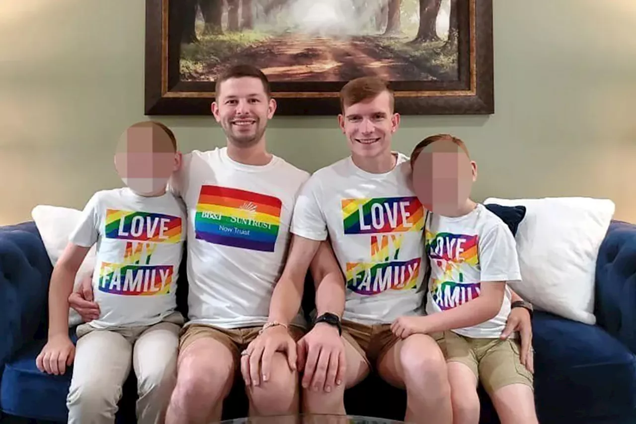 Gay couple who showed off picture-perfect family get 100 years in prison for horrific rape of adopted sons