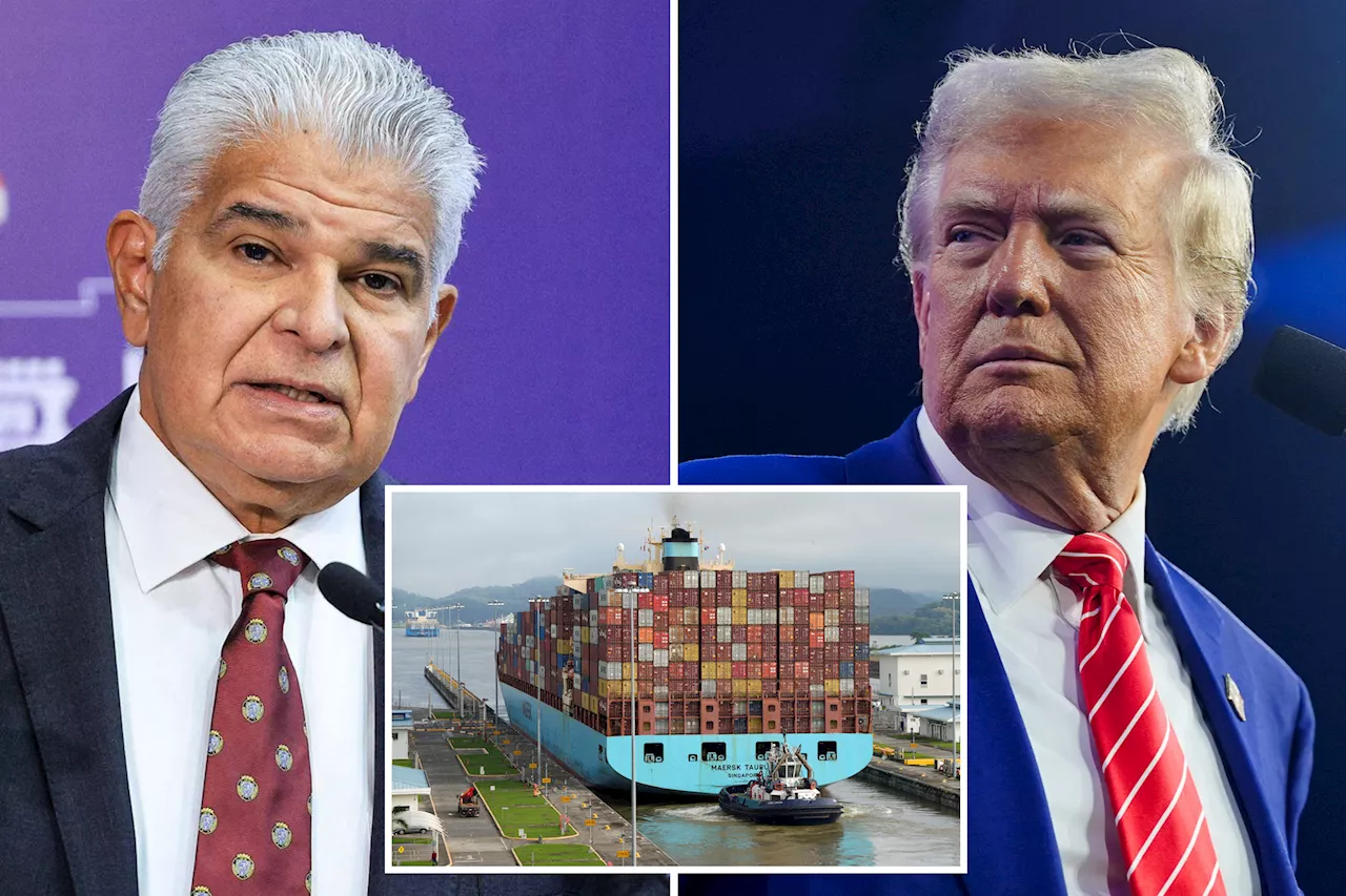 Panama President José Raúl Mulino rejects Trump's threat of taking back control of Panama Canal: 'Not negotiable'