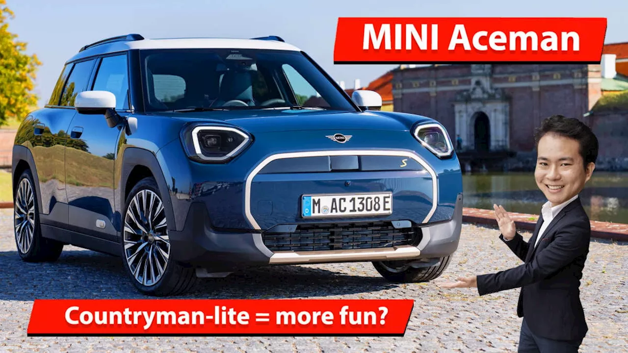 MINI Aceman Debuts in Malaysia, Offering a Unique Electric Experience