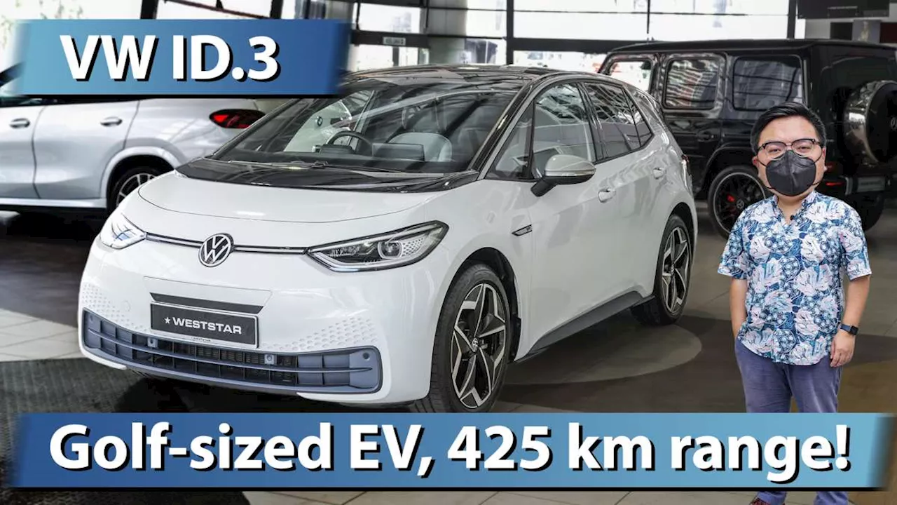 Volkswagen ID.3 in Malaysia walk-around – 425km range with 58 kWh battery, RM260k from Weststar