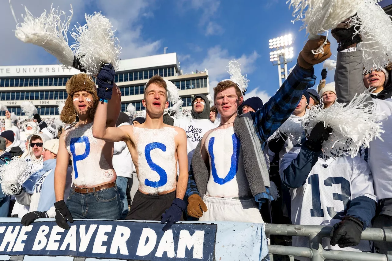 Penn State Fans Create 'White Out' Havoc in Win Against SMU