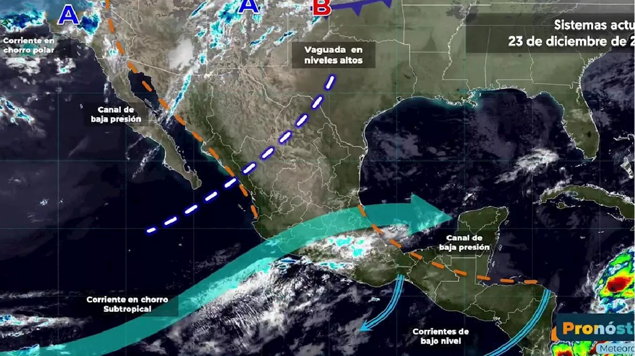 Frente Frío llegará a México ¿Cuál es el pronostico de clima para hoy?