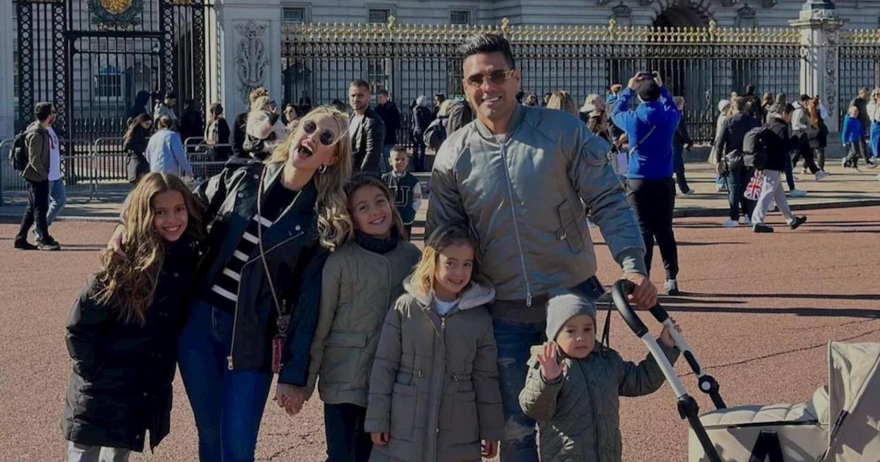 La familia Falcao celebra Navidad en Nueva York